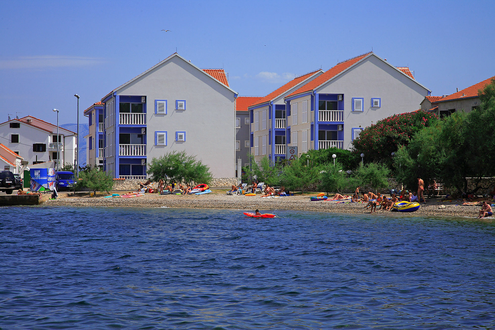 Aparthotel Marina Gromela Mirce Buitenkant foto